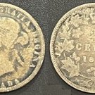 Scarce Canada 1883 H Silver 25 cents