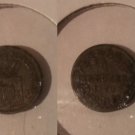 1870 Bavaria Germany  Silver 1 Kreuzer