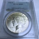 1926 S USA Peace $ - PCGS MS 63- Brilliant white #2