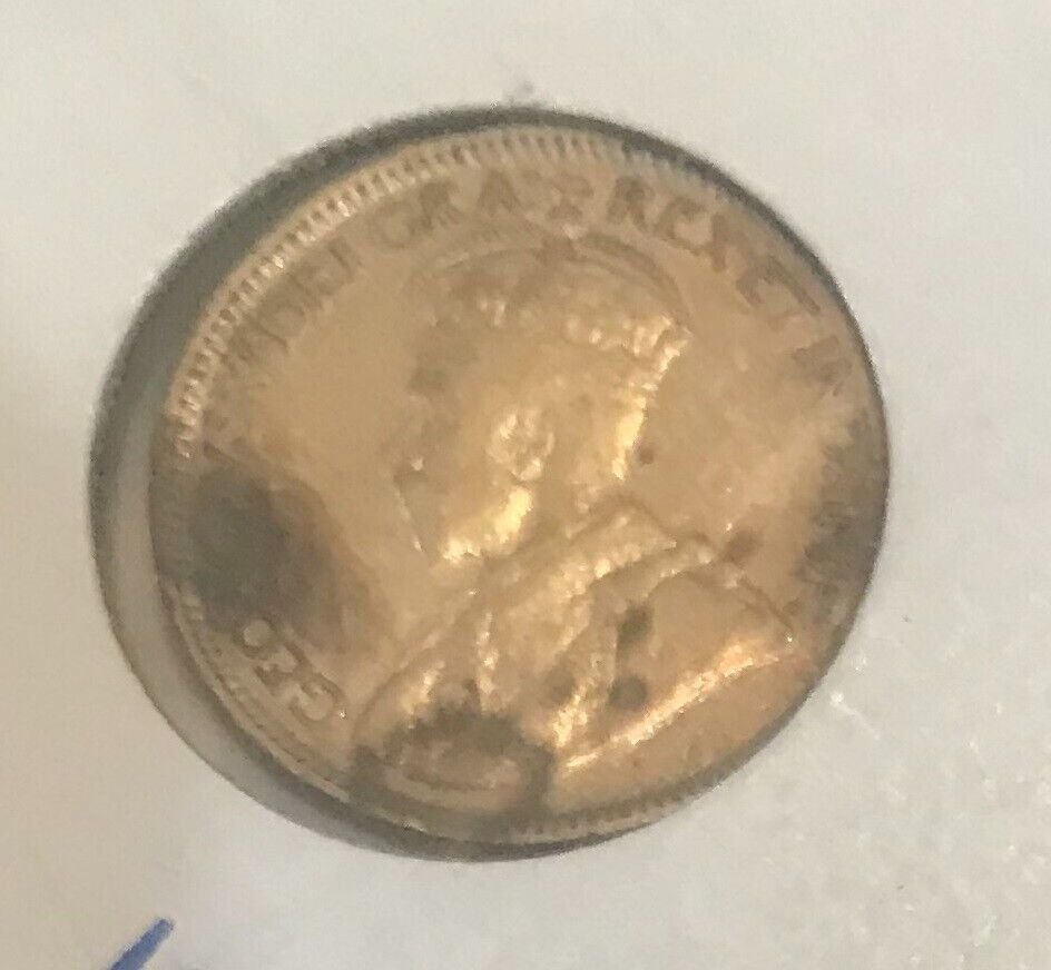 1918 Canada silver 10 cents