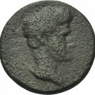 Ancient Rome MACEDON 27 BC-14 AD AUGUSTUS STATUE Bronze #5