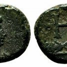 Ancient Rome AD 408-455 Cross Wreath Nummus