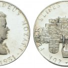 Scarce 1931 Austria  Large silver proof medal Mozart-175 years of birth-Salzburg