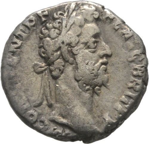 Ancient Rome Commodus 190-191 AD Silver Denarius,ROMA #2
