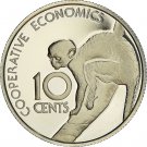 1980 Guyana Proof 10C-Squirrel Monkey