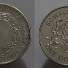 2006 Somalia large $1- Year of the Dog series-Blank planchet