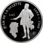 2007 Malta Large Silver Proof 5 Liri Grand Master Jean de La Valette-original p