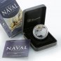2010 Cook Is 1 OZ Proof Silver $1 Naval Battles Civil War Hampton Roads Nice Box