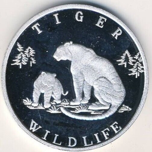 2007 KOREA Large 10 Won-Tiger