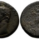 Rare Ancient Rome 41-54 AD MACEDON PHILIPPI CLAUDIUS STATUES AUGUSTUS JULIUS