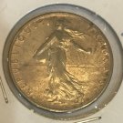 1918  France Liberty silver 2 Francs
