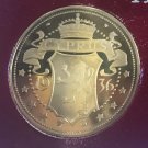Rare 1936 Cyprus Large Goldplated Edward VIII Fantasy Crown