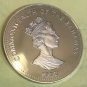 1992 Bahamas Large Proof Silver $5 Moon Landing-500 years