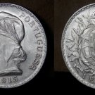1915 Portugal Large Silver 1 Escudo-Liberty-Super Nice++