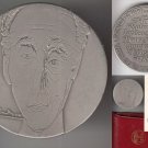 1980 ISRAEL ARTUR RUBINSTEIN by PICASSO STATE  Silver MEDAL-holder