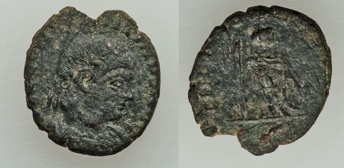 Ancient Rome ca AD 337-340 Constantine II(Augustus)BIL reduced centenionalis