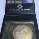 1970 Guinea Large Silver Proof 500 F Ancient Egypt-Cleopatra-original packaging