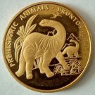 2007 KOREA Large 20 Won- Brontosaurus Dinosaur