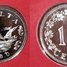 1980 Malta Proof 10 C, Grandmaster Sailing ship