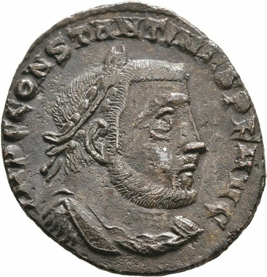 Ancient Rome Constantine the Great 306-337 AD Follis Jupiter/Victory-#2