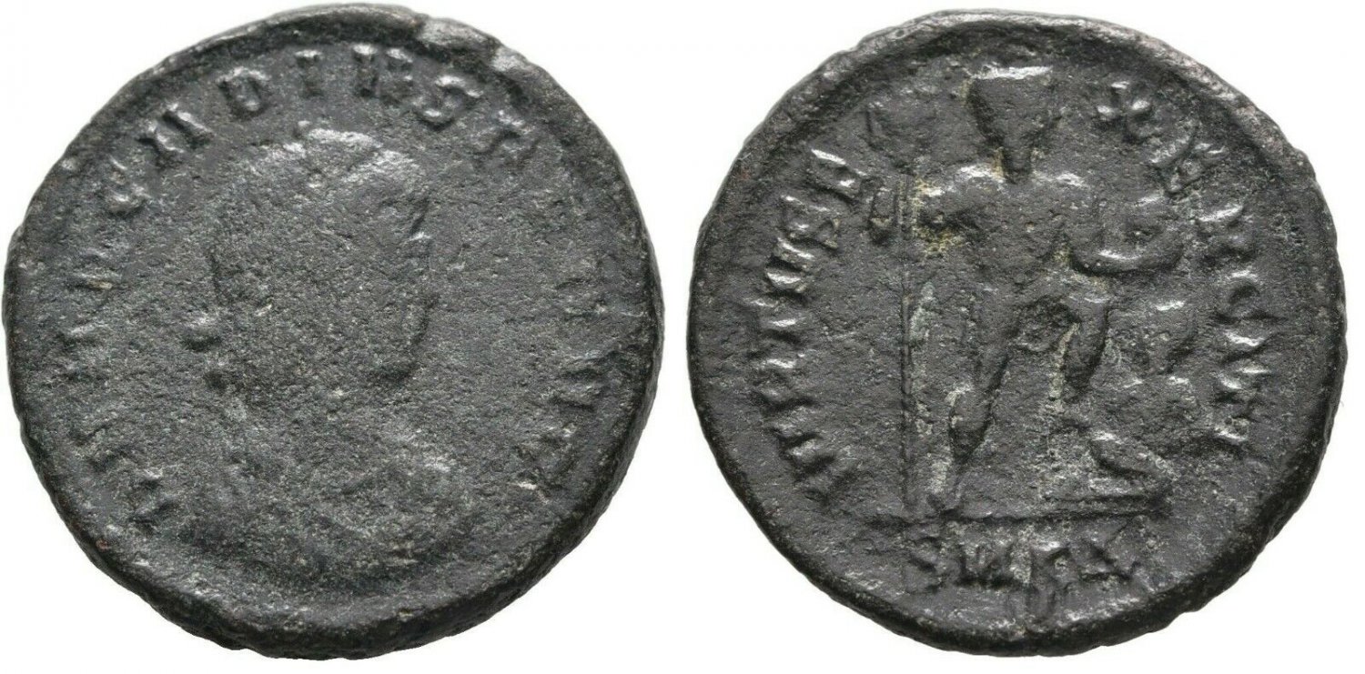 Ancient Rome 388-392 AD ARCADIUS Cyzicus  MAIORINA EMPEROR Captive