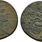 Ancient Rome AD 198-217 Mesopotamia Edessa Caracalla Seated Tyche Large AE