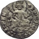 Bulgaria 1356–1397 Vidin Ivan Stracimir SILVER GROSH Christ- Nice