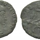 Ancient Rome 351-354 AD Siscia Constantius Gallus Centenionalis Soldier Spear