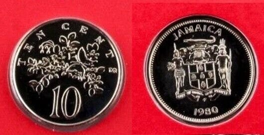 1980 Jamaica 10 c Flowers