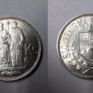1941 Slovakia Large silver 20 Korun-Saints Cyril & Methodius- Nice