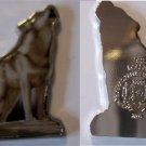 Unusual 2008 Somalia color $1 Animal-shaped Howling Timber Wolf