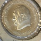 1969 East Germany DDR Silver 20 Marks Goethe UNC