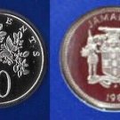 1981 Jamaica Proof 10 c Flowers