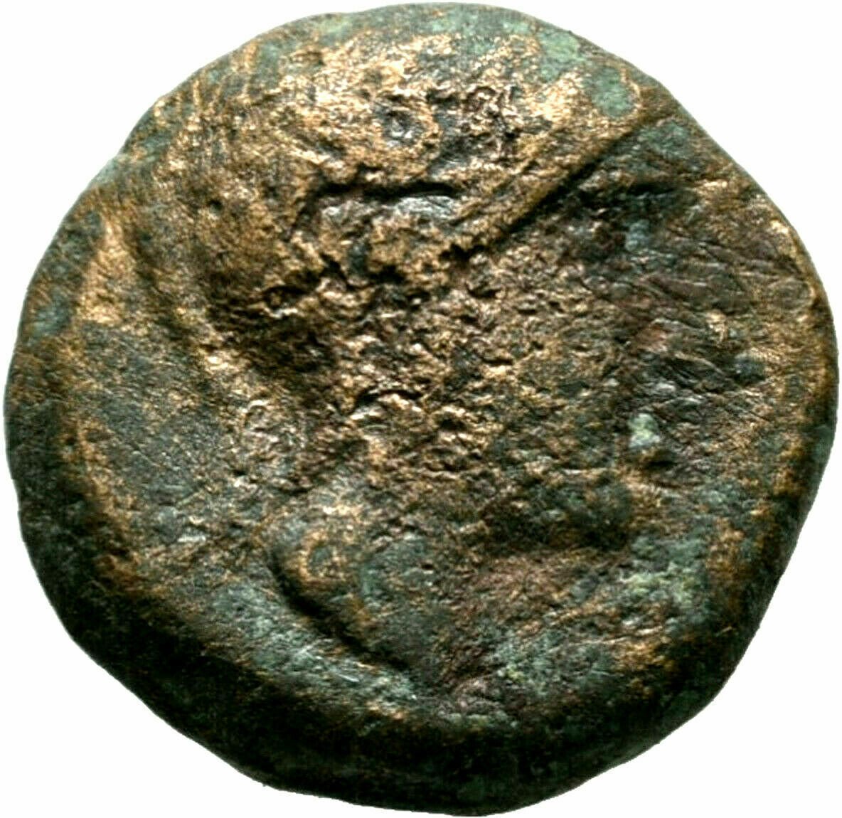 Ancient Greece 2 cent BC MYSIA PERGAMON Philetairos ATHENA Snake