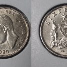 1942 D Australia silver 6 pence- Nice