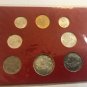 1969 Vatican 8 piece Original Mint set(1 Silver) - Nice
