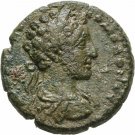 Ancient Rome 180 AD COMMODUS CILICIA ANAZARBUS WREATH DATE
