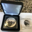 Rare Liberia 2011 Silver $5-Railroad History-KKSTB 310.23 Nice Box