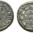 Ancient Rome 193-211 AD PHRYGIA ANCYRA SENATE BUST WREATH LEGEND