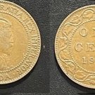 Canada 1910 Large Cent Edward VII- Nice