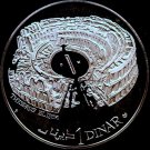 1969 Tunisia Large Silver Proof Stadium-Colosseum