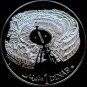 1969 Tunisia Large Silver Proof Stadium-Colosseum