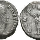 Ancient Rome 147-161 AD DIVA FAUSTINA DENARIUS CERES TORCH #2