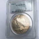 1926 S USA Peace $ - PCGS MS 64- Nice Toning