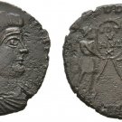 Ancient Rome Magnentius AD 350-353 Treveri Follis Two Victories