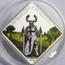 2010 Palau Large Proof $1 Battle of Grunwald- German Teutonic Order Knight