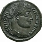 Ancient Rome 306-337 AD CONSTANTINE SISCIA VOT WREATH-Nice