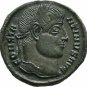 Ancient Rome 306-337 AD CONSTANTINE SISCIA VOT WREATH-Nice