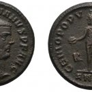 Ancient Rome  AD 286-305 MAXIMIANUS HERCULIUS FOLLIS ANTIOCH GENIO GENIUS PATERA