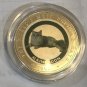 1998 Somalia Large Silver Proof Piedfort Color Maine Cat 250 sh